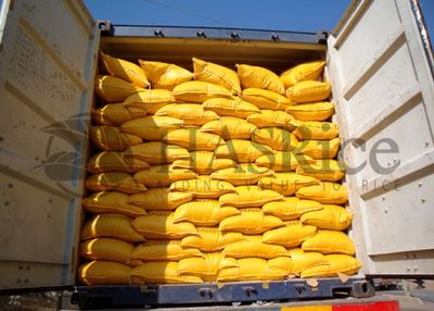 Pakistan white rice shipment loading 5