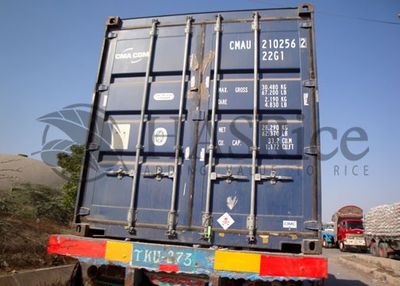 Pakistan white rice shipment loading 7